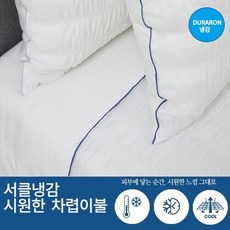 [AK PLAZA] [레노마홈]서클냉감 시원한 여름차렵이불 베개세트 SS