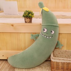 솜포함 바디필로우 인형 모찌 인형 롱쿠션 대형 고래, 바나나 바디필로우 그린 공룡_110 cm