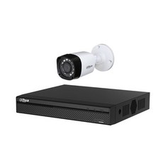 다화 400만화소 녹화기 적외선카메라 1개 세트 실외용CCTV 감시 XVR5104HS-4KL-X, 400만화소 녹화기+실외 적외선카메라 1개세트
