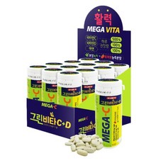 활력 그린비타 메가비타 C+D 30정 12통 (12개월분)