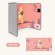 파티션히터 발난로 디즈니 공동 브랜드 테이블 아래 히터 난방 패드 풋 워머 풋 워머, NONE, 6. 색상 분류: Pooh and Ben Jie 3 단, NONE