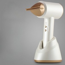 무선 헤어드라이기 초경량 캠핑 미니 휴대용 여행용 충전식 노마드, 펄 화이트