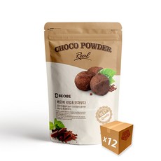 베오베 리얼 초코파우더 1kg x 12개(박스판매), 옵션없음, 옵션없음