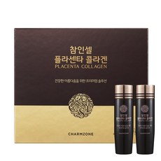 [참존] 참인셀 플라센타 콜라겐 앰플 (4주분) (2021-02-25까지) 돈태반 인삼열매 히알루론산 저분자피쉬콜라겐, 30병, 27ml