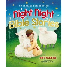 Night Night Bible Stories: 30 Stories for Bedtime Hardcover, Thomas Nelson
