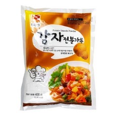 뚜레반 감자전분가루(수입)400g x 4개