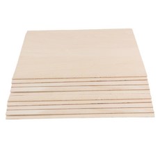 Royalways 20x 공예 일반 Balsa 나무 시트 DIY 목재, 1개