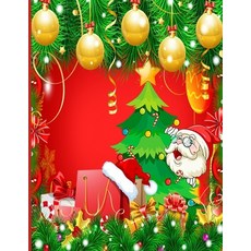 Christmas Coloring Book For Adult (Volume-1): A Fun Christmas Gift coloring Charming Houses Beautif... Paperback, Independently Published