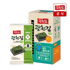 [광천김] 에코파래김 5g x 20개, 100g, 1개