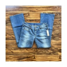 여성용 디젤 LOUVELY 008D3 스트레치 부츠컷 청바지 W32 L32 디젤청바지 여자청바지