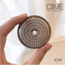 씨메 CIME 샤워스크린 CO-03 CO-05 시크니쳐 에스프레소 커피머신 부품 샤워망 51.5mm, 1개