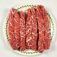 [바라던] 굽기 쉬운 뼈없는 우대갈비(꽃갈비) 400g, 1개