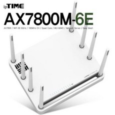 ipTIME(아이피타임) AX7800M-6E 11ax 유무선 공유기
