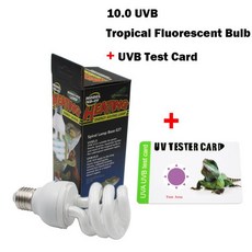 휴비나인 애완파충류 UVB 100 램프 전구 13W 110220V 테라리움 서식지 난방 사막 유형 조명 도마뱀 거북이 뱀, 110v