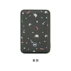 대용량 배터리 파워뱅크 소형 정품 범용 범용 1w 밀리암페어 충전 보물 슈퍼 범용 대용량 초박형 내구성 모바일 전원 공급 장, 스타 [듀얼 출력 듀얼 입력 ★ 전송 데이터 케이블], 단일옵션