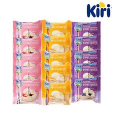 끼리 크림치즈 찰떡 3종 15개 (스트로베리5/블루베리5/베이크5)