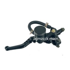500CC 브레이크 범용 실린더 마스터 부품 펌프 자전거 오토바이 CNC 250CC 레버 22MM 먼지 클러치 유압 알루미늄, Bla left