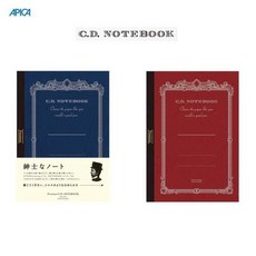 아피카 프리미엄 CD노트 신사노트 A6, 1개, 가로선
