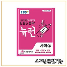 EBS 중학 뉴런 사회 2 (2021년용), 분철안함