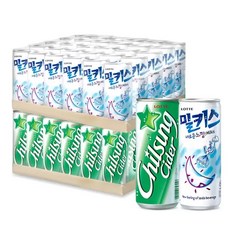 칠성사이다250ml x 30 + 밀키스 250ml x 30 콤보팩, 30개, 250ml