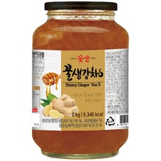 꽃샘 꿀생강차S 2kg, 1개입, 1개