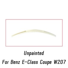 08-15 벤츠 E클래스 W207 C207 2도어 쿠페 E200 E550 E300 E350 트렁크 리드 덕테일 스포일러 Carbon Printing, Unpainted