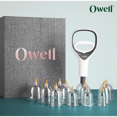 오웰 프리미엄 부항기 풀세트+연결호스+핸들펌프+부항컵
