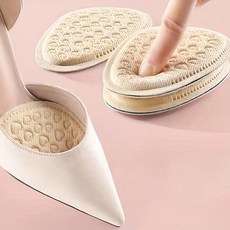 하이힐 신발용 앞발 패드 미끄럼 방지 하프 깔창 발 관리용 편안한 쿠션 8 개