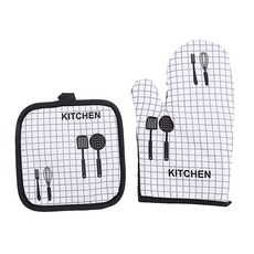 2 개/대 전자 레인지 베이킹 바베큐 장갑 코튼 귀여운 오븐 Mitts 내열성 Potholders 비 슬립 주방 요리 도구 Mitten, 1, 2개