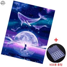 led보석십자수고래