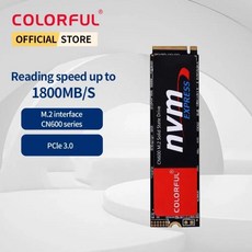 노트북 데스크탑용 Colorful M.2 SSD CN600 하드 드라이브 M2 PCIe 3.0 NVMe SSD 내장 솔리드 스테이트 드, 한개옵션1, 01 512GB