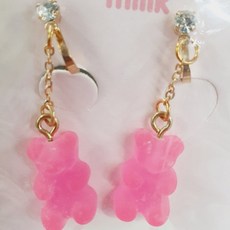 곰돌이젤리아동귀걸이