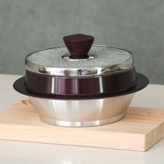 키친아트 돌솥 냄비 가마솥 인덕션 곱돌솥 뚝배기 3인, 옵션:3호, 3호