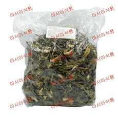 아시아식품 파란 건고추 말린 풋고추 500g 1개