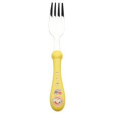 블룸엣홈 아동용 두기 포크, YELLOW (노랑), 1P 포크, 20개