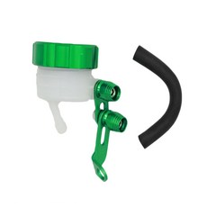 Brake Master Cylinder Fluid Reservoirs Universal oil Tank Reservoir cup for most Motorcycle Street bike Scooter Dirt Bike moped, green_5