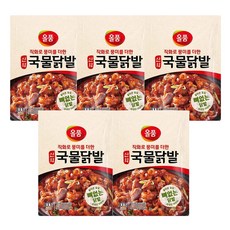 올품 신화 뼈없는 국물닭발 300g, 5개