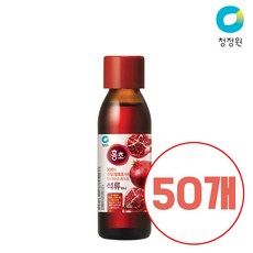 청정원 홍초 석류 미니, 50ml, 50개