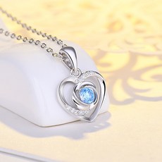 하트다이아목걸이
