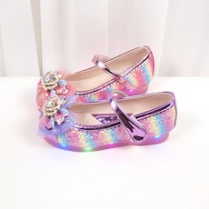 반짝이리본코사지