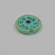 마이크로 킥보드 교체 led 마이크로미니 바퀴 앞바퀴 푸쉬바 커버 킥보드손잡이 손잡이, 1개, 청록 115x24 표준 A