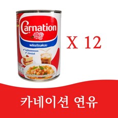 태국 Nestle 카네이션 연유 405gX12, 405g, 12개