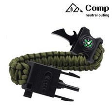 Ciel Camp 프리미엄 파라코드 생존팔찌 후레쉬기능