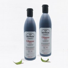 올리타리아 발사믹 글라싸 500mlx2개, 500ml, 2개