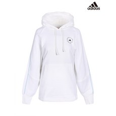 아디다스 adidas X 스텔라맥카트니 여성 화이트 베이직 후드티셔츠