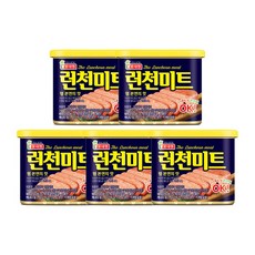 롯데햄 런천미트, 340g, 5개