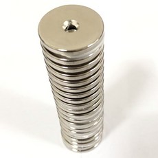 [제이스마그네트] D25x3T(6.5x4.2) 네오디움 원형사라자석 20p 상품 이미지