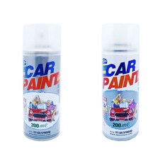 기아 자동차 도색 페인트 스프레이 카페인트 + 마감용 투명 세트, 스프레이(기아/192/K3G + 투명), 1세트
