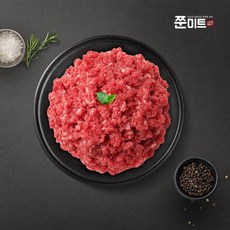 쭌미트 한우 우둔살 다짐육 1kg(100g 200g 250g 500g 1kg개별진공포장), 1kg, 1개