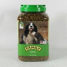 레브 도그랑 로얄 용기 2kg 유리저장병